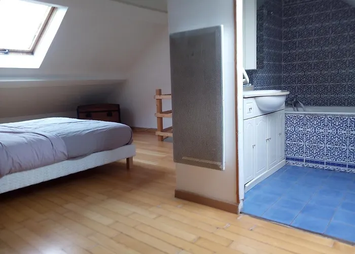 Wazemmes Grand Duplex Lumineux Prox Metro Lägenhet